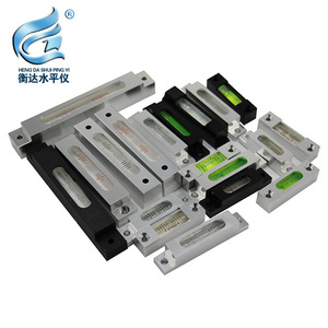 Niveau à bulle industriel Heng Da Shui Ping Yi de type carré et barre avec fiole à alcool pour une mesure de précision - Product Image 1