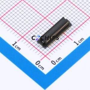 HC-PBB12NB-40DS-0.5V-03 Board-to-Board & Backplane Connector SMD,P=0.5mm Connector 40P 0.5mm Slot Butt Joint Vertical Mount - Product Image 1