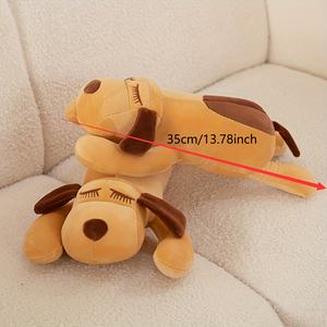 Perro de peluche personalizable, lindo muñeco de peluche, regalo de cumpleaños, relleno de algodón PP, etiqueta de logotipo personalizado, embalaje de etiqueta - Product Image 6