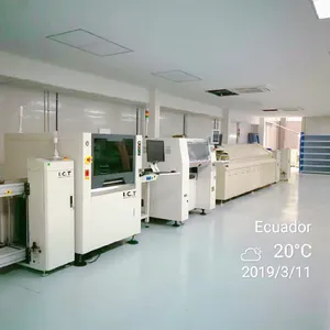 SMT High-Speed PCB Assembly Machine Line Solution Full-Auto SMT Line Automatic PCB Production Line For PCB Assembly
