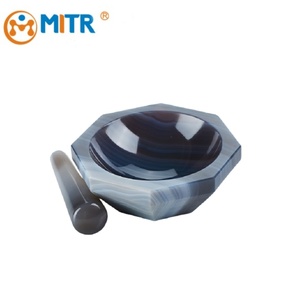Moulin à boulets de broyage de poudre de mortier et de pilon d'agate de laboratoire MITR avec contrôleur automatisé - Product Image 6