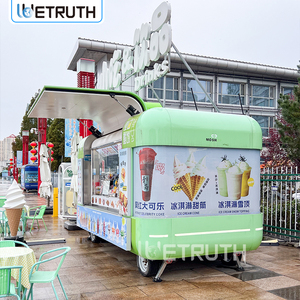 <strong>Rolling</strong> Commercial Mobile <strong>Food</strong> <strong>Cart</strong> Aluminum Fiberglass Construction Rust Resistant Grill Plate Warmer Candy Snack <strong>Cart</strong> GPS - Product Image 6