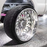 Jantes forgées monobloc Super Single Deep Dish 20 22 24 pouces 8x170 8x180 8x200 6x139.7 Jantes de camion forgées sur mesure pour Ford F250 F350