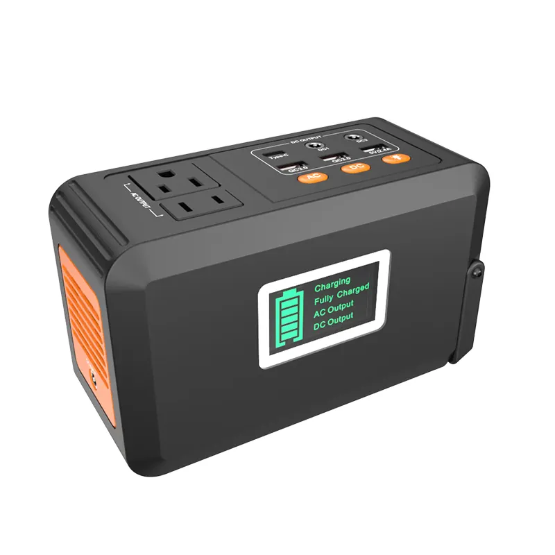 Générateur solaire 3.7V/24000mAh/88Wh Station d'alimentation Portable pour grande capacité de batterie onduleur remorque de camping-car extérieur