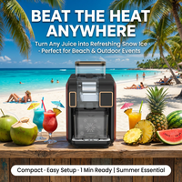 Machine à smoothies automatique en plastique, préparation rapide en 60 secondes, usage domestique et commercial, usine OEM, 110V 220V CE ETL GS BSCI, fonction cocktail