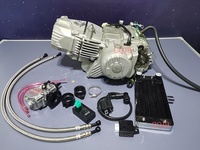 Ensemble moteur de moto horizontal 4 temps CQJB 190CC ZS190 avec démarrage électrique