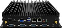 Mini PC Industrial sin Ventilador, Procesador Intel, Múltiples Ranuras de RAM, Compatible con Activación Remota LAN/Encendido Automático, 4K HD/VGA, Windows 11 Pro, Funcionamiento Silencioso, en Stock