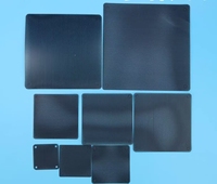 Filet anti-poussière en PVC noir, filet anti-poussière pour ordinateur en PVC, filet pour haut-parleur audio