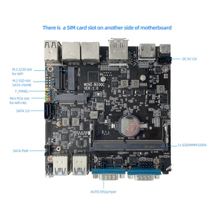 คอมพิวเตอร์อุตสาหกรรมขนาดเล็ก XCY In-tel N150 แบบไร้พัดลม รองรับ IoT พร้อมพอร์ต Serial 2 ช่อง RS232, พอร์ต Ethernet 2 ช่อง, พอร์ต H-DMI 2 ช่อง, พอร์ต DP 1 ช่อง, พอร์ต <span class=keywords><strong>USB</strong></span> 6 ช่อง, <span class=keywords><strong>WiFi</strong></span>, โมเด็ม 4G, รองรับ Windows 11 หรือ 10 - Product Image 5