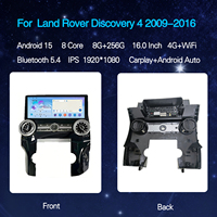 Autoradio Android 15 pouces pour Land Rover Discovery 4 2009-2016 |   Lecteur DVD de navigation GPS, audio, vidéo, multimédia, autoradio