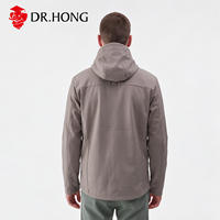Veste softshell imperméable pour homme, à capuche, coupe-vent, respirante, fermeture éclair, manteau d'hiver pour l'extérieur, service OEM