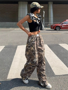 2024 primavera e autunno spezia ragazze da donna a vita media <span class=keywords><strong>pantaloni</strong></span> <span class=keywords><strong>larghi</strong></span> <span class=keywords><strong>larghi</strong></span> anteriori <span class=keywords><strong>larghi</strong></span> <span class=keywords><strong>pantaloni</strong></span> ecologici Casual Slim per - Product Image 2