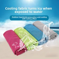 Serviette rafraîchissante pour le sport, la gym, le fitness, le yoga, séchage rapide, microfibre, anti-transpiration, voyage, plage, course à pied, camping