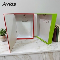 Carpetas Personalizadas OEM con Logotipo Empresarial, Organizador de Documentos A4 FC, Caja de Archivo Apilable de Gran Capacidad para la Escuela