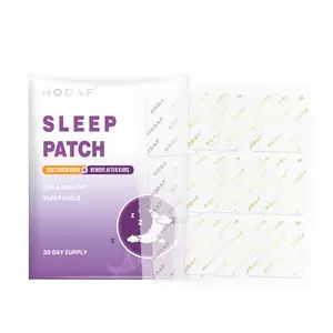 Penjualan terlaris disesuaikan logo melatonin Starter tidur Patch Topikal Anti Insomnia hodaf tidur patch dari yang memenuhi syarat pabrik