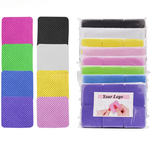 300Pcs Disposable <b>Lint</b> <b>Free</b> <b>Nail</b> <b>Wipes</b> Non Woven Polish Remover Pads for Salon - Product Image 5