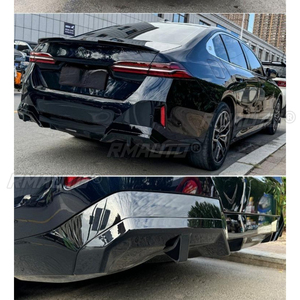 สำหรับ BMW ซีรีส์ 5 i5 ปี 2024-2025 สไตล์ M Sport ชุดแต่งกันชนหลัง ดิฟฟิวเซอร์กันชนหลัง  ตัวป้องกันมุมกันชนหลัง  อุปกรณ์ตกแต่งรถยนต์ - Product Image 4