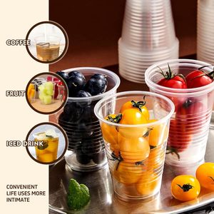 Offre Spéciale – Gobelets PLA Transparents Biodégradables de 7, 10, 12, 14 et 16 oz pour Boissons Froides - Product Image 3