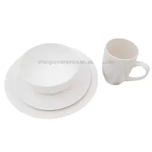 selling 20pc fashion french style wholesale ceramic dinner ware set for hotel dinnerware