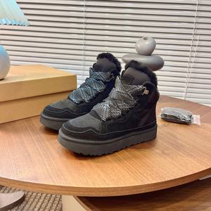 Designer Custom-Made Luxury Brand's New Mel Winter Breathable <b>Walking</b> Casual Woolen Shoes Flat Toe Flat Laces Low-<b>Top</b> - Product Image 1