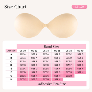XB109 Nuovo <span class=keywords><strong>Reggiseno</strong></span> Invisibile in Silicone Magico, Impermeabile, Senza Spalline, Push-up - Product Image 5