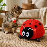 Griffoir pour chat en sisal en gros, jouet interactif durable pour l'exercice et le nettoyage des griffes pour chats d'intérieur