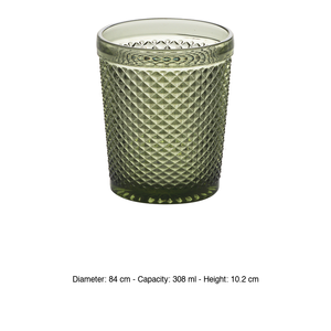 Green Diamond Water Tumbler 30.8 cl H 10.2 cm Ø 8.4 cm M1934 - Product Image 3