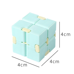 Makaron <span class=keywords><strong>Infinite</strong></span> Cube Juguete de actividad educativa popular para niños Juego de cubo de descompresión de seis lados - Product Image 4