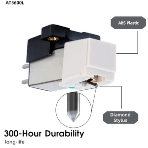 หัวเข็มเครื่องเล่นแผ่นเสียง NEXVOGUE AT-3600L แบบเพชร ปลายกึ่งทรงกรวย ใช้แทนหัวเข็มเครื่องเล่นแผ่นเสียง Audio-Technica AT-91R - Product Image 5