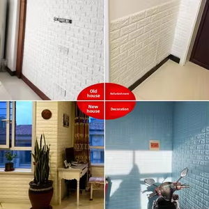 <span class=keywords><strong>Carta</strong></span> <span class=keywords><strong>da</strong></span> <span class=keywords><strong>parati</strong></span> autoadesiva <span class=keywords><strong>da</strong></span> 70*77cm-isolamento termico ispessito, peeling anticollisione e pannello Dado Stick - Product Image 2