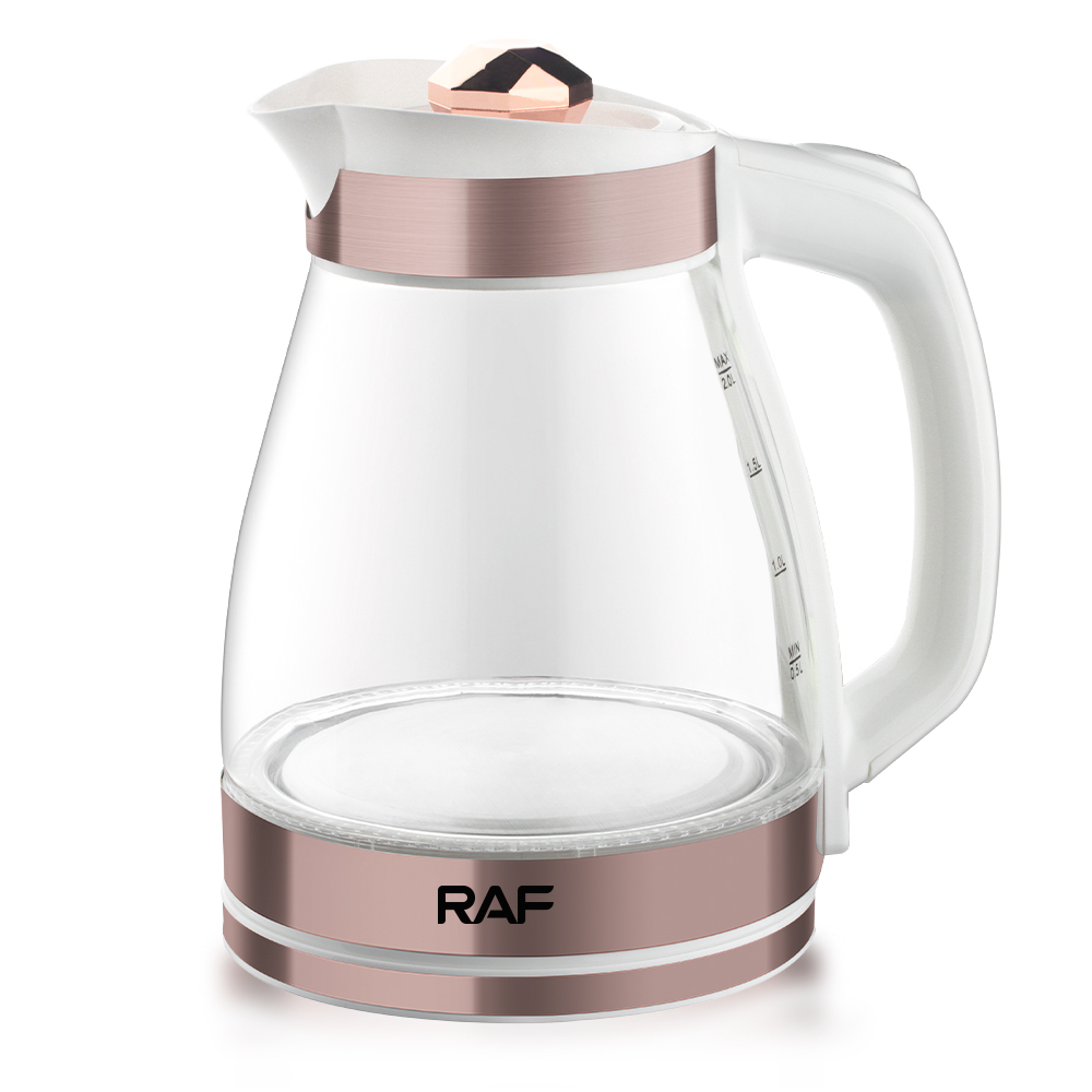 RAF Transparenter BPA-freier Samowar-Teekessel Schneller Wasserkocher Glas-Heißwasser Elektrischer Wasserkocher| Alibaba.com