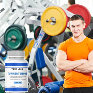 Cápsulas de Turkesterona OEM, Potenciador Muscular, Suplemento de Turkesterona 500mg, Cápsulas de Extracto de Ajuga Turkestanica - Product Image 3