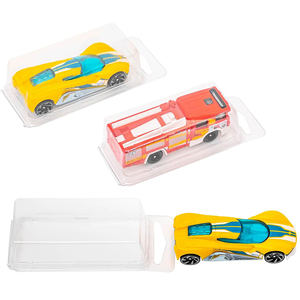 Caja de Embalaje Transparente de Plástico PET PVC para Exhibición de <span class=keywords><strong>Hot</strong></span> <span class=keywords><strong>Wheels</strong></span> - Product Image 5