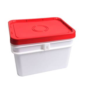 Bidón <span class=keywords><strong>de</strong></span> Plástico con Tapa, <span class=keywords><strong>Precio</strong></span> <span class=keywords><strong>de</strong></span> Fábrica, Contenedor <span class=keywords><strong>de</strong></span> Plástico <span class=keywords><strong>de</strong></span> Alta Calidad, Cubeta Rectangular para Pintura - Product Image 1