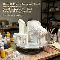 Prototype d'impression 3D en résine SLA haute précision, sculpture complexe personnalisée, modèle de coque de main pour composant d'affichage artistique