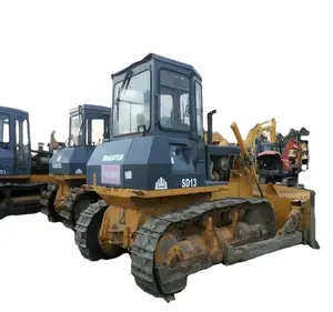 Professional equipment for filling foundation earthwork Second-hand Shantui SD13 bulldozer for sale