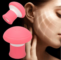 Outil de lifting du visage en silicone rose Maieksi, exerceur buccal, amincisseur du double menton, liftant facial, resserre les rides du visage