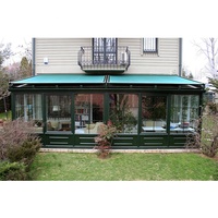 Panneaux de protection solaire salle de jardin, haute qualité, en verre Polycarbonate, Sauna, porte en verre