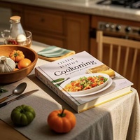 Book Printer Custom Self Publishing Printing Service Softcover buku cerita Cookbook Menu Printing