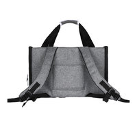 Sac de transport respirant pour animaux de compagnie, grande capacité, pliable, sac de voyage extérieur, sac de transport souple portable pour chats et chiens