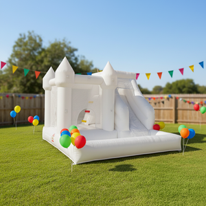 Château Gonflable Commercial Intérieur/Extérieur <span class=keywords><strong>pour</strong></span> Fêtes, Toboggan et Structure de Saut Combinés <span class=keywords><strong>pour</strong></span> Enfants et Adultes – Offre Spéciale <span class=keywords><strong>Anniversaire</strong></span> - Product Image 1