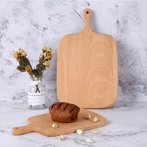 Évier de cuisine avec logo personnalisé, grande planche à découper en bois et en résine d'acacia 50 cm