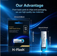 Memoria USB 2.0 de Plástico para Teléfono Inteligente, 8Gb 16Gb 32Gb 64Gb, Nueva