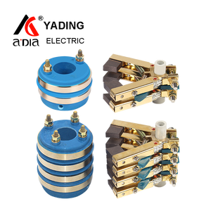 <span class=keywords><strong>ADIA</strong></span> Paquete de 20x50x59-4/ 20x50x34-2 Anillo Colector Conductivo de Cobre para Máquina Rotativa, Colector de 6x12 con Escobillas de Carbón - Product Image 1