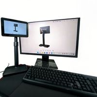 LIVERDOL Terminal POS All-in-One Layar Sentuh Pelanggan IPS Panel dengan Stand Lantai/Pemasangan Vesa untuk Ritel Restoran
