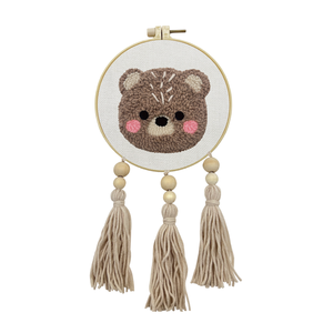 <span class=keywords><strong>Kit</strong></span> de punto de cruz para manualidades y decoración del hogar, paquete de Material de bordado DIY para principiantes, bordado hecho a mano con aro - Product Image 2