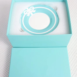 European Style Bone China Bowknot <b>Ceramic</b> Nordic Afternoon Tea <b>Cup</b> and Saucer Creative Internet Celebrity Coffee <b>Cup</b> and Saucer - Product Image 3