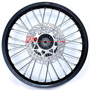 Jantes arrière en alliage d'aluminium de 1,60 x 17 pouces, cercle de 17 pouces avec frein à disque et pignon pour moto tout-terrain KLX <span class=keywords><strong>CRF</strong></span> Kayo Apollo BSE - Product Image 2