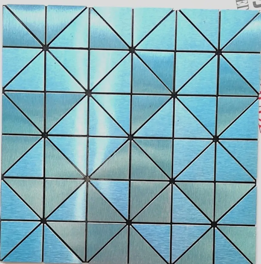 recycled glass mosaic tiles for home decoration