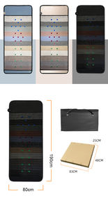 Matras Sauna turmalin kristal, tikar Ion negatif lampu LED merah untuk penggunaan rumah terapi kesehatan - Product Image 6